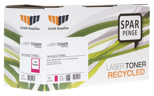 MM Magenta Laser Toner - Samsung CLT-M5082L - For Samsung CLP 6x0 / CLX 62x0 series