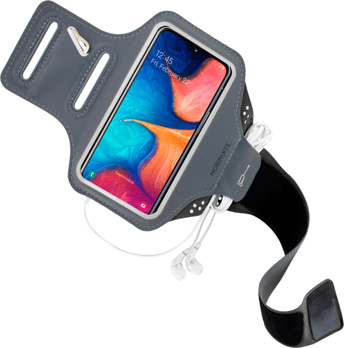 Mobiparts Comfort Fit Sport Armband Samsung Galaxy A20e (2019) Black – image 2