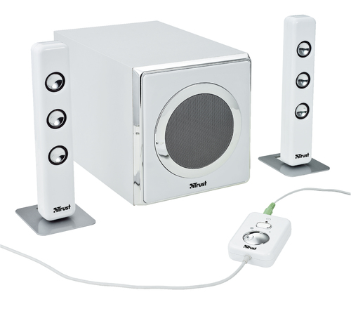 Trust 2.1 Speaker Set SP-3600A garso kolonėlių komplektas 2.1 kanalai 2 W