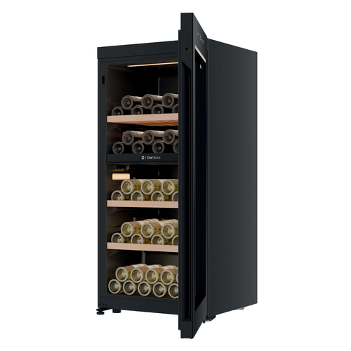 Haier HWS111GDGH1 Compressor wine cooler Freestanding Black 111 bottle(s) – image 5