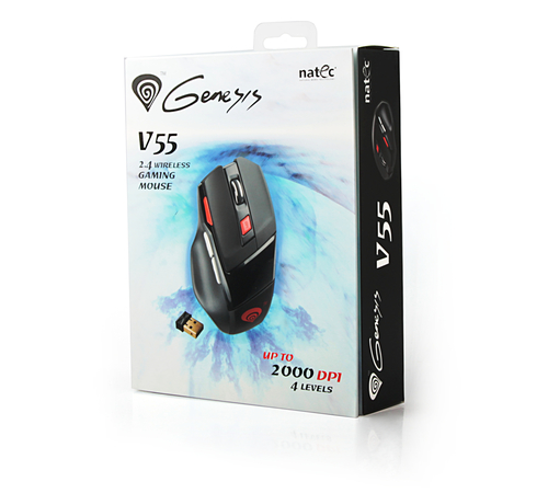 GENESIS V55 mouse Gaming Right-hand RF Wireless Optical 2000 DPI – image 3
