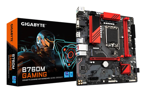 Gigabyte B760M GAMING Motherboard - Supports Intel Core 14th