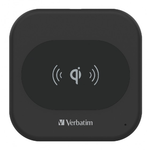 Verbatim 66597 mobile device charger Smartphone Grey USB Wireless charging Indoor