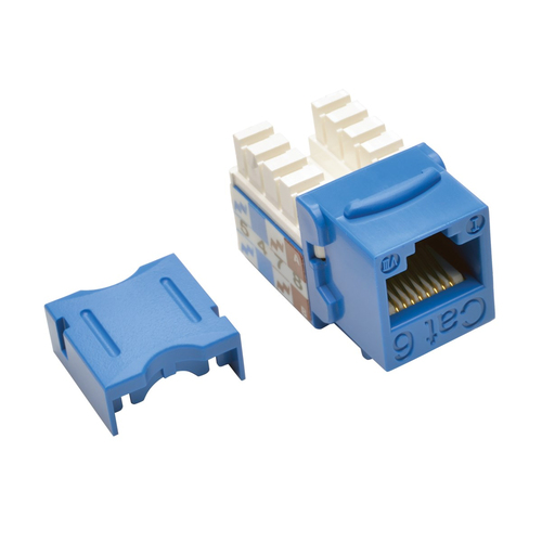 Jacks TRIPP-LITE N238-001-BL Enchufe Keystone Tripp Lite Modelo N238-001-BL Use En Instalaciones Cat6 O Cat5e. - Tripp-Lite