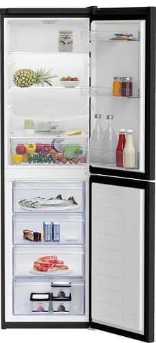 Beko CSG4582B 50/50 Fridge Freezer - Black - image 3