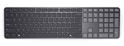 DELL Pro 7 Slim клавиатура Дом/офис РЧ беспроводной + Bluetooth Американский английский Графит