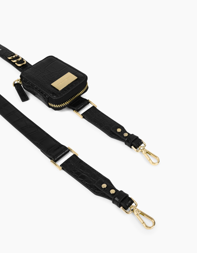 iDeal of Sweden Atelier Neckl iPhone 13P Black Croco – image 2
