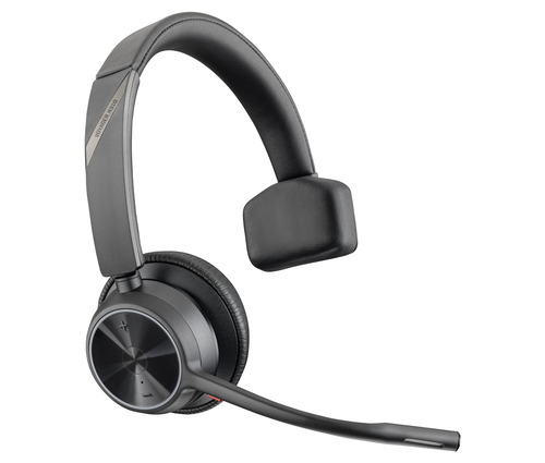 Hewlett Packard Headset - Bluetooth - wireless, wired - USB-C - HP Inc. - Poly Voyager 4310 - Voyager 4300 UC series - headset - on-gold - image 2