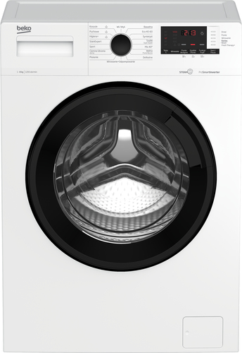 Beko WUV8612WPBSE washing machine Front-load