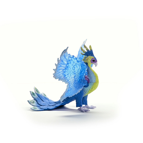 Schleich Bayala - magische pauw speelfiguur, afbeelding 6