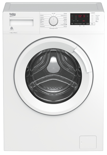 Beko WUX61032W стиральная машина Фронтальная загрузка 6 kg 1000 RPM Белый