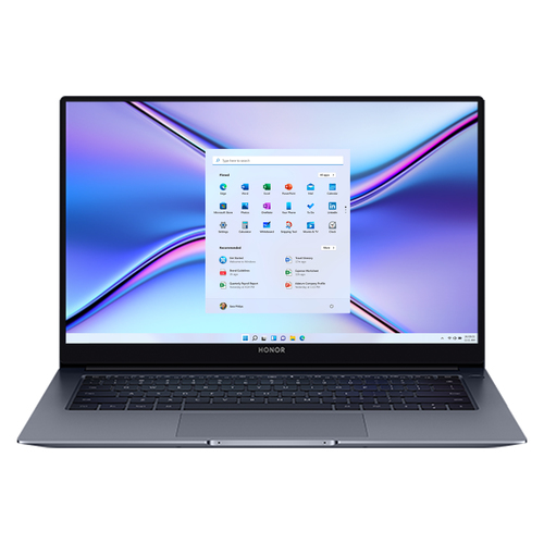 Honor MagicBook X14 Intel® Core™ i5 i5-10210U Ноутбук 35,6 cm (14") Full HD 8 GB DDR4-SDRAM 512 GB Твердотельный накопитель (SSD) Wi-Fi 5 (802.11ac) Windows 10 Home Серый