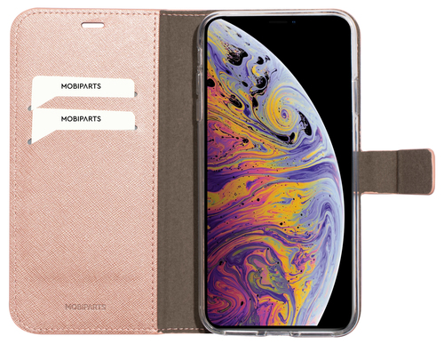 Mobiparts Saffiano Wallet Case Apple iPhone XS Max Pink – image 4
