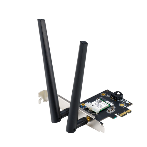 Asus 90IG09G0-MO0B00 Pce-BE6500 Wi-Fi/Bluetooth Adapter PCIe 2880 ... - image 1