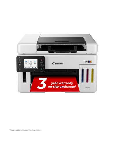 Canon Maxify GX6550 3-in-1 Refillable MegaTank Colour Inkjet Printer - image 4