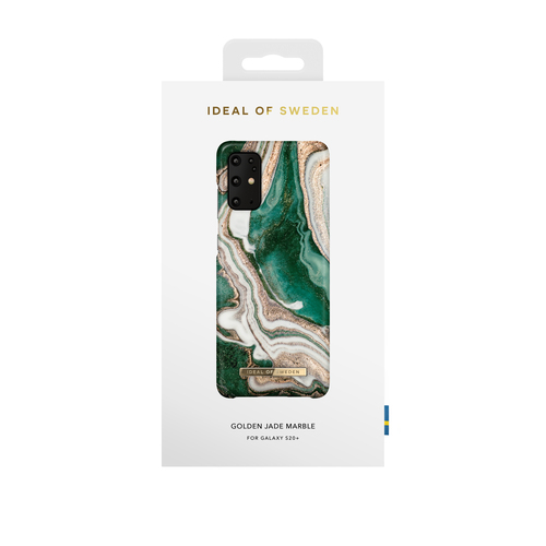 iDeal of Sweden Printed Case Galaxy S20+ Golden Jade Marble