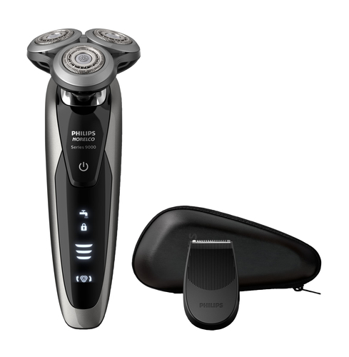 Philips SHAVER Series 9000 S9161/83 men's shaver Rotation shaver Trimmer Black, Grey – image 2