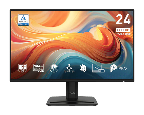 MSI Pro MP243 E14 монитор для ПК 60,5 cm (23.8") 1920 x 1080 пикселей Full HD ЖК Черный