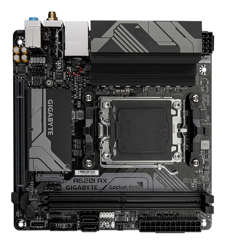 Gigabyte A620I AX Amd A620 Mini-Itx Socket AM5 Motherboard - image 4