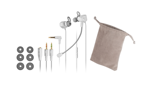 Mars Gaming MIHXW headphones/headset Wired In-ear White – image 3