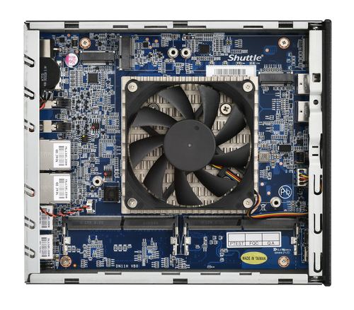 Shuttle Slim AI PC DN11H5 Intel Core Ultra 5 125H, Intel Arc graphics, 2xHDMI, 2x DP, 4x 2.5Gbit LAN, afbeelding 7
