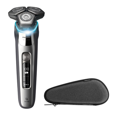 Philips SHAVER Series 9000 S9973/95 men's shaver Rotation shaver Trimmer Chrome, Silver
