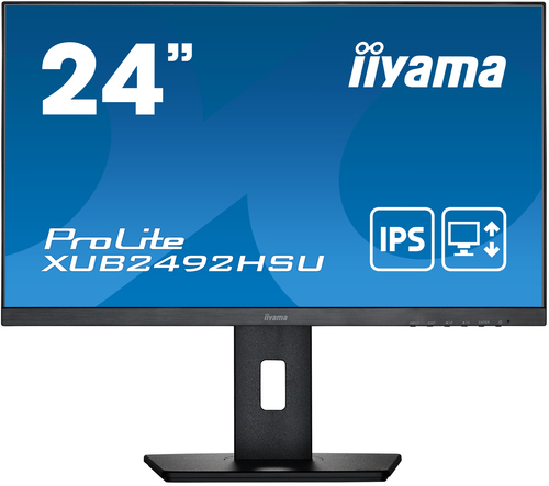 iiyama ProLite XUB2492HSU-B5 монитор для ПК 60,5 cm (23.8") 1920 x 1080 пикселей Full HD LED Черный