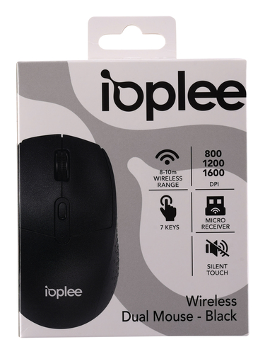 IOPLEE 312BTR mouse Universal Right-hand RF Wireless + Bluetooth 1600 DPI – image 5