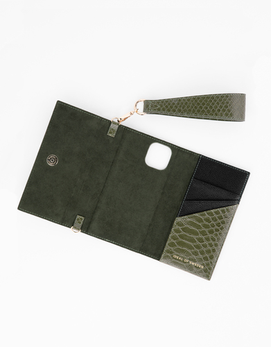 iDeal of Sweden Studio Clutch iPhone 11PM/XSM Green Snake – image 4