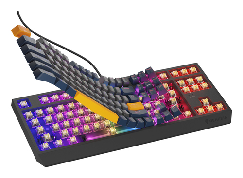 GENESIS Thor 230 TKL Naval Blue Negative Outemu Panda – image 5
