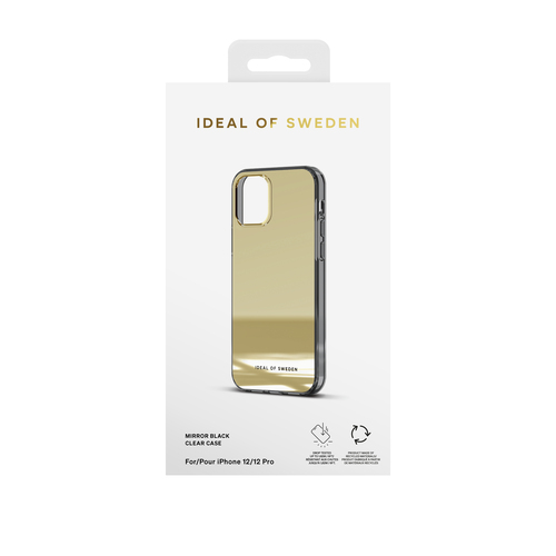 iDeal of Sweden Mirror Case iPhone 12 / 12 Pro Mirror Gold – image 3