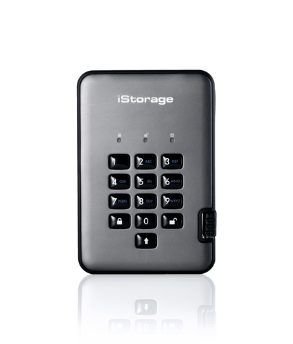 iStorage IS-DAP2-256-1000-C-G 1TB diskAshur PRO2 HDD external hard drive – image 9