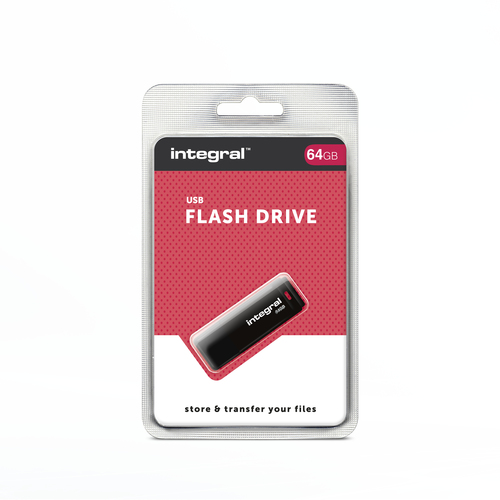 Integral 64GB USB2.0 DRIVE BLACK – image 7