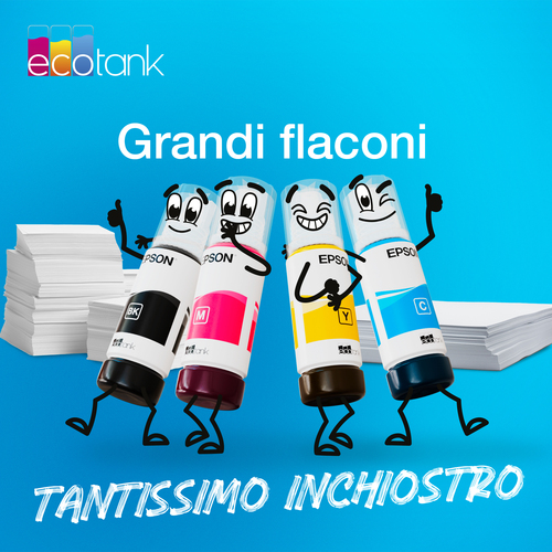 Epson 103 – Flacone di inchiostro ciano originale