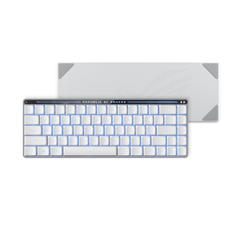 Asus Rog Falchion RX Low Profile 65% Wireless Aura Rgb Keyboard - Rog RX Red Switches - White - UK Layout - 90MP03EC-BKEA10 - image 7