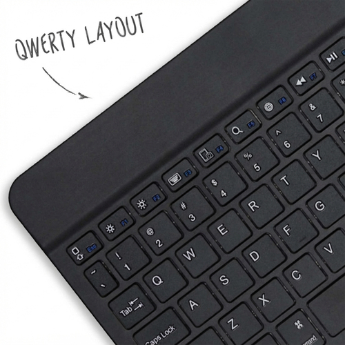 Accezz QWERTY Bluetooth Keyboard Bookcase Samsung Galaxy Tab A7, afbeelding 4