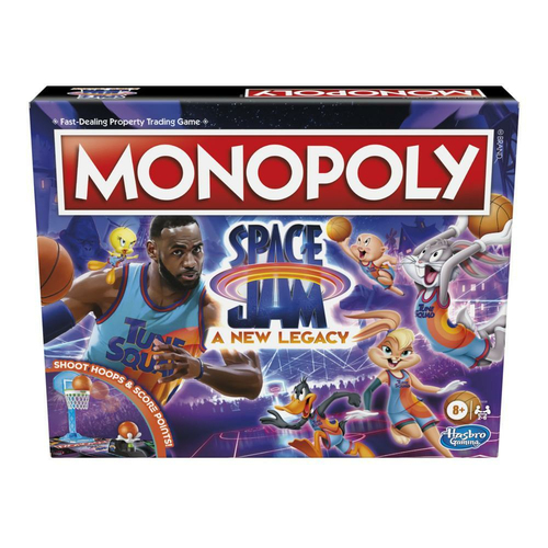 Hasbro Gaming Monopoly: Space Jam: A New Legacy Board game Учебный