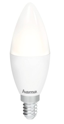 Hama 00176586 energy-saving lamp Дневное освещение, Теплый белый 5,5 W E14 F