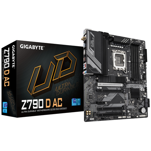 Z790 D AC MOTHERBOARD GIGABYTE Z790 D AC SOCKET 1700 4DD R5 7600 HDMI DP ATX WIFI/ BT