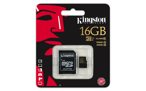 Kingston Technology microSDHC/SDXC Class 10 UHS-I 16GB – image 2