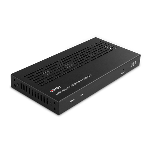 Lindy 38396 AV extender AV transmitter Black