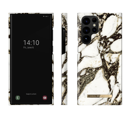 iDeal of Sweden Printed Case Galaxy S22U Calcatta Golden Marble – image 2