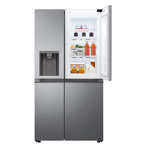 LG GSJV50DSXF side-by-side refrigerator Freestanding – image 2
