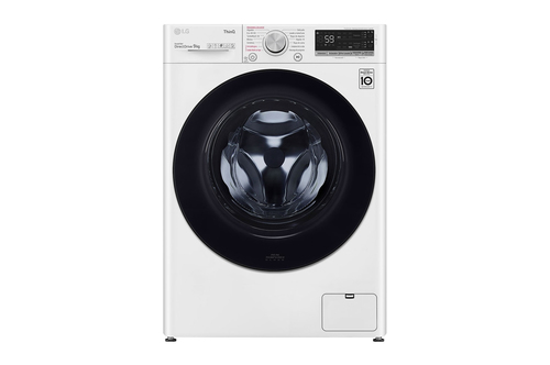 LG F4DV5509SMW washer dryer Freestanding Front-load White