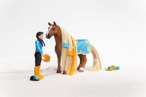 Schleich Horse Club Sofia's Beauties - Kim & Caramelo starterset speelfiguur, afbeelding 8