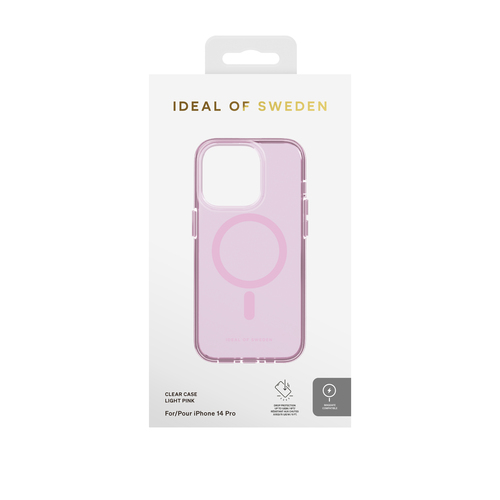 iDeal of Sweden Clear Case MagSafe iPhone 14 Pro Light Pink – image 3