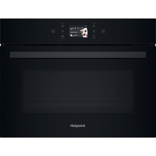 Hotpoint Class 8 HCW9OWPHTSBUK Built-in Compact Combination Microwave - Black - image 1