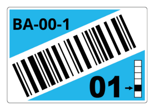 ROLL OF PRE-CUT LABELS FOR