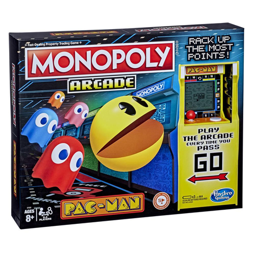Hasbro Gaming Monopoly Arcade Pac-Man Board game Economic simulation