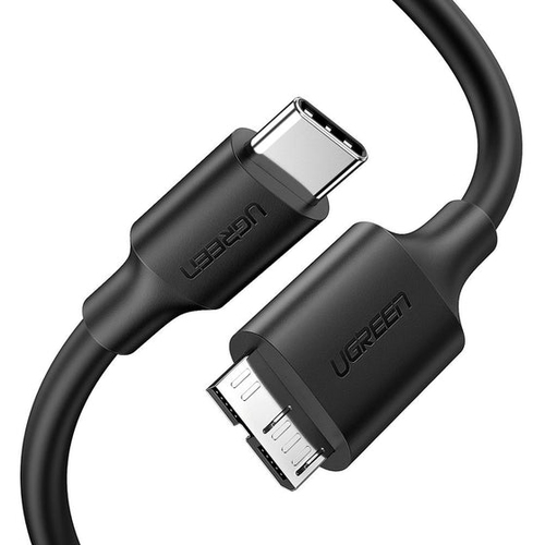 Ugreen UGR-20103 USB кабель USB 3.2 Gen 1 (3.1 Gen 1) 1 m USB C Micro-USB B Черный